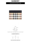 Sandon Check Single Card Wallet Beige - BURBERRY - BALAAN 3