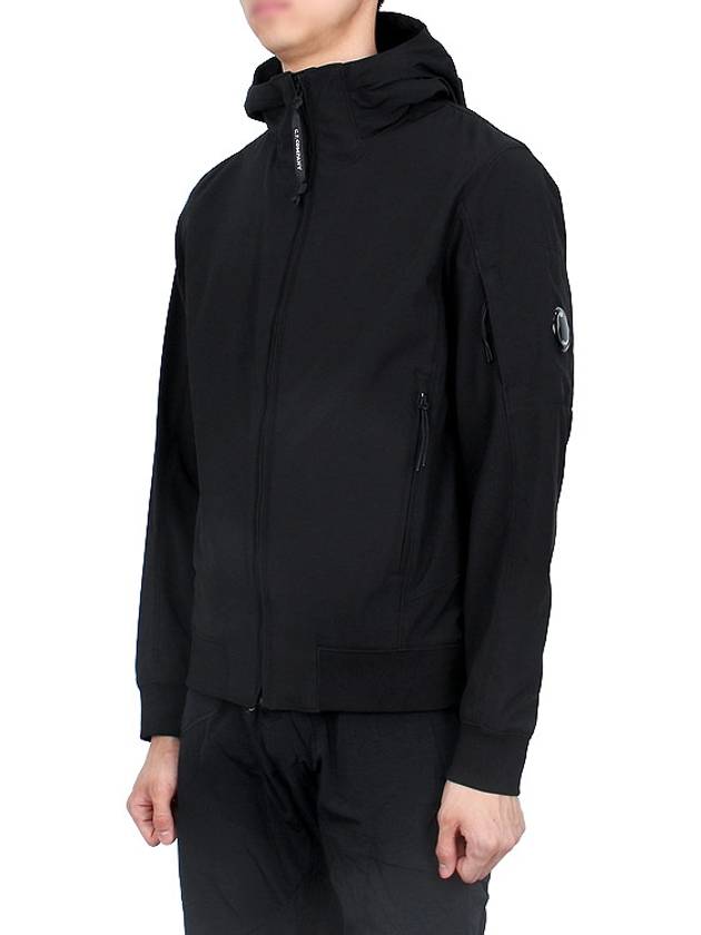 Shell R Hooded Jacket Black - CP COMPANY - BALAAN 5