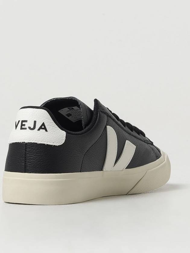 Campo leather low top sneakers black - VEJA - BALAAN 4