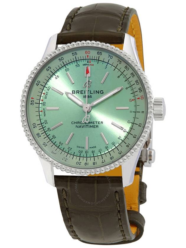 Navitimer automatic chronometer watch green - BREITLING - BALAAN 2