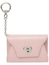 Heartlock keyring multi pouch card wallet baby pink - LE MASQUE - BALAAN 3