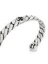 Wide Interlocking G Bracelet Silver - GUCCI - BALAAN 5