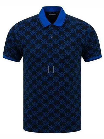 125371 Declan Jacquard Polo FMJT07737 6855 Men - J.LINDEBERG - BALAAN 2