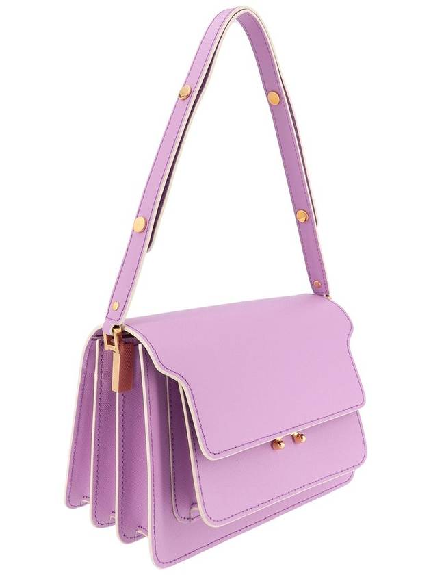 Trunk Medium Shoulder Bag Purple - MARNI - BALAAN 4