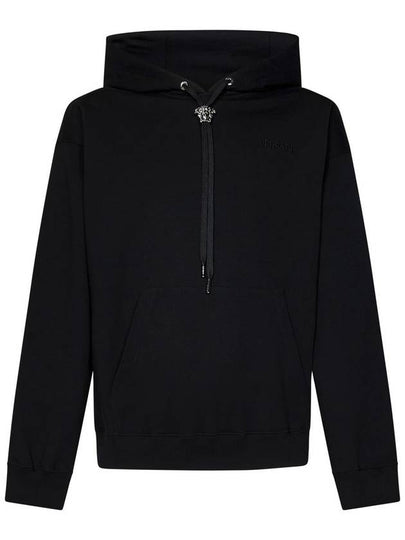 Medusa Roadstring Cotton Hoodie Black - VERSACE - BALAAN 2