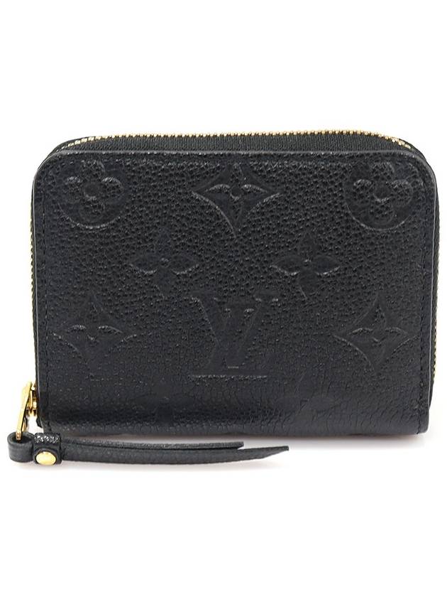 M60574 Black Monogram Empreinte Zippy Coin Perth Half Wallet - LOUIS VUITTON - BALAAN 1