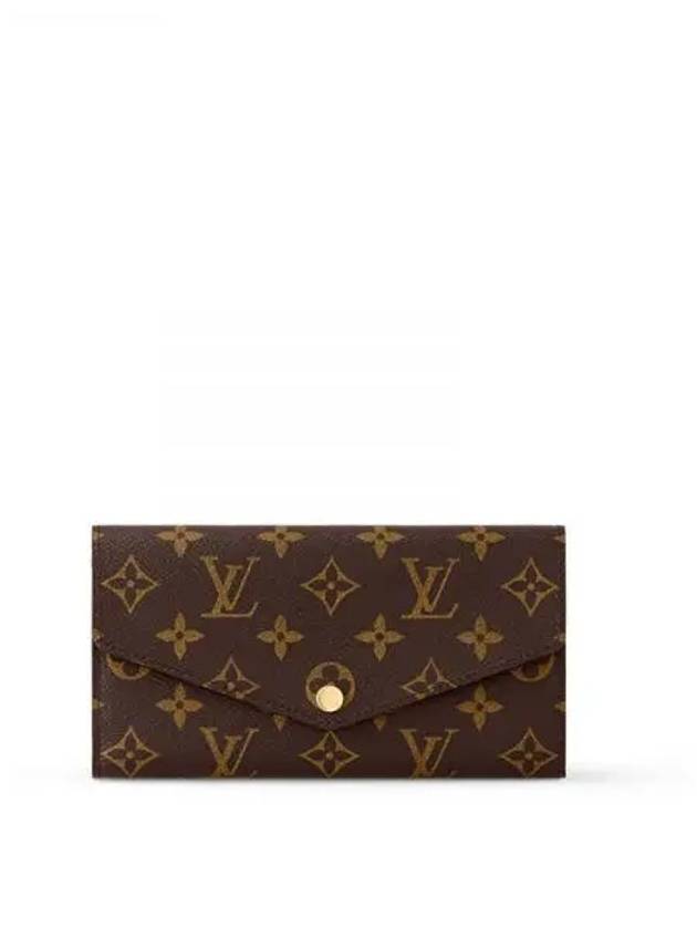 Monogram Sarah Long Wallet Brown - LOUIS VUITTON - BALAAN 2