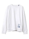 I12PO502 white French terry pullover sweatshirt - MIHARA YASUHIRO - BALAAN 2