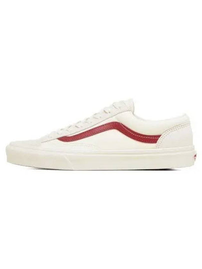 Style 36 Low Top Sneakers Marshmallow Racing Red - VANS - BALAAN 2