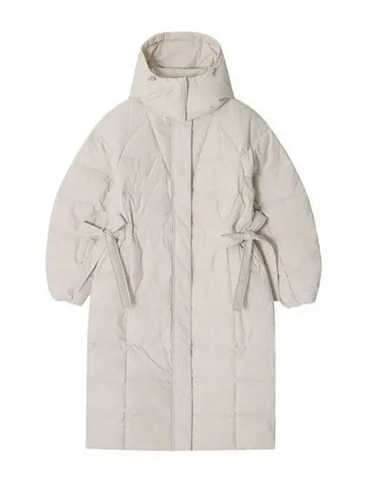 Quilted Puffer Coat White - GANNI - BALAAN 2