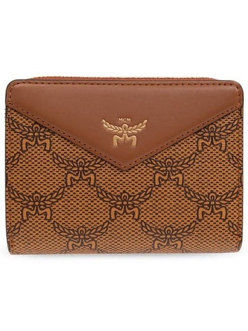 MCM Wallet Himmel Mini, Women's, Brown - MCM - BALAAN 1