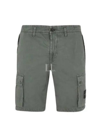 Cargo Bermuda Shorts Green - STONE ISLAND - BALAAN 2