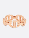 CD Navy Metal Ring Pink Gold - DIOR - BALAAN 3