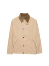 OS Transporter Casual Zip Up Jacket Beige - BARBOUR - BALAAN 2