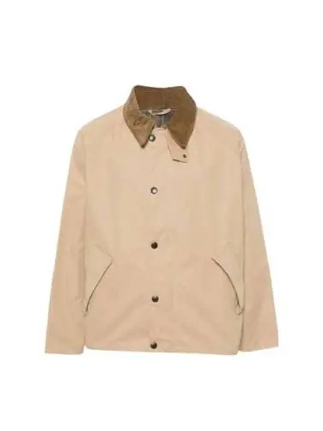 OS Transporter Casual Zip Up Jacket Beige - BARBOUR - BALAAN 2