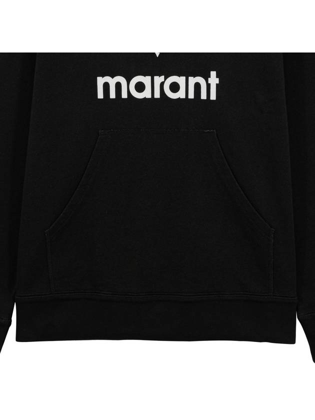 Miley Big Logo Hoodie Faded Black - ISABEL MARANT - BALAAN 5