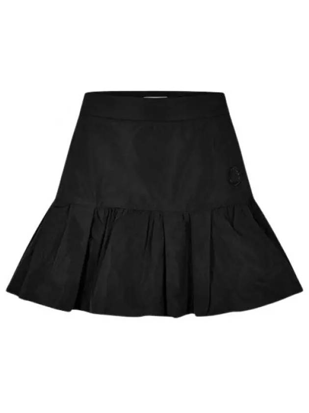 Taffeta Women s Mini Skirt 2D00011 54AWA 999 - MONCLER - BALAAN 1