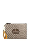 Neo Vintage GG Supreme Clutch Bag Beige Ebony - GUCCI - BALAAN 2