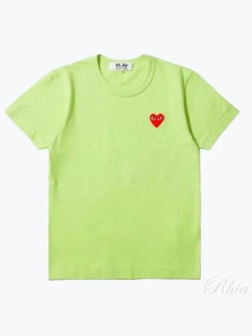 Red Waffen Women s Short Sleeve T Shirt AZ T271 051 2 - COMME DES GARCONS - BALAAN 1