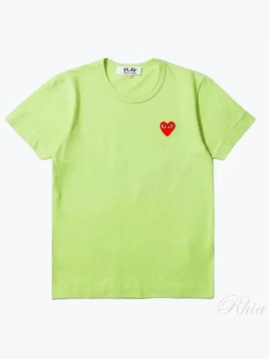 Red Waffen Women s Short Sleeve T Shirt AZ T271 051 2 - COMME DES GARCONS - BALAAN 1