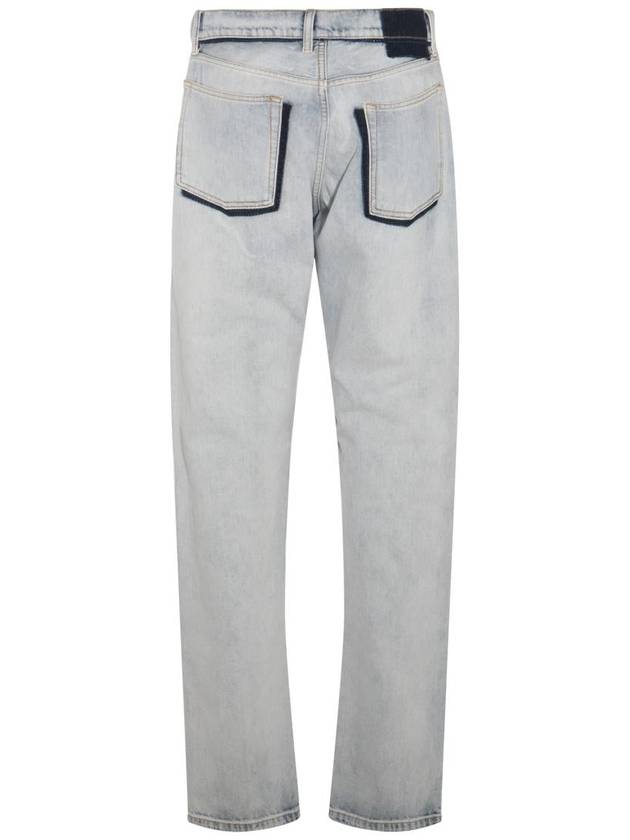 Denim Straight Jeans Light Blue - MAISON MARGIELA - BALAAN 4