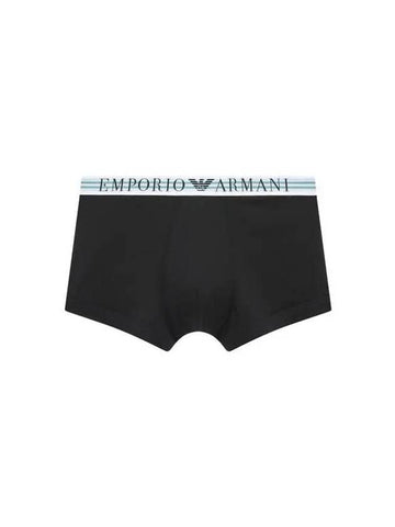 UNDERWEAR Men s Double Line Banding Stretch Drawn Black 271715 - EMPORIO ARMANI - BALAAN 1