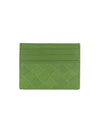 Intrecciato Leather Card Wallet Avocado - BOTTEGA VENETA - BALAAN 2