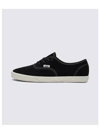 Authentic Lowpro Suede Low Top Sneakers Black - VANS - BALAAN 2