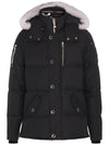 Original 3Q Hooded Padding White Shearling Navy - MOOSE KNUCKLES - BALAAN 1