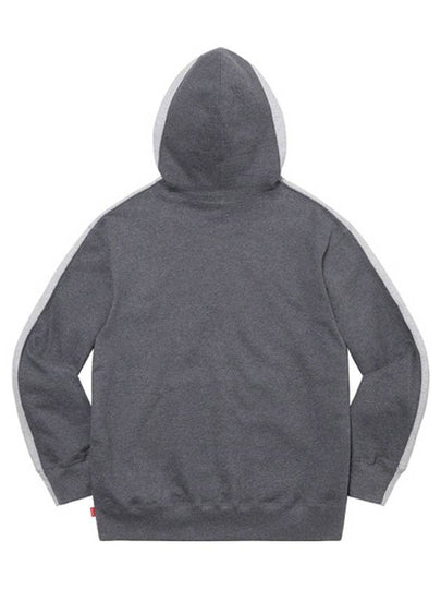 S Logo Split Hooded Sweatshirt Gray - SUPREME - BALAAN 2