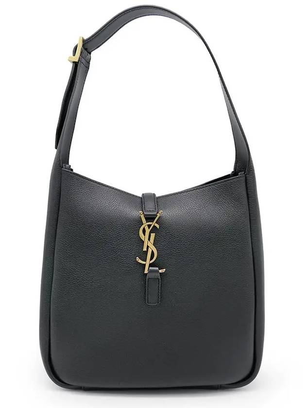 Le 5 A7 Small Hobo Shoulder Bag Black - SAINT LAURENT - BALAAN 2