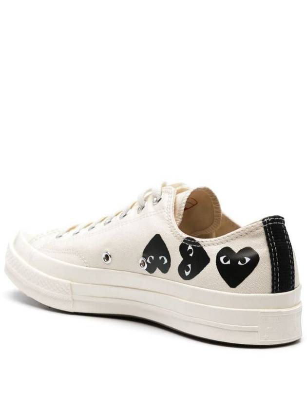 Heart Logo Chuck Taylor All Star Low Top Sneakers White - COMME DES GARCONS PLAY - BALAAN 3