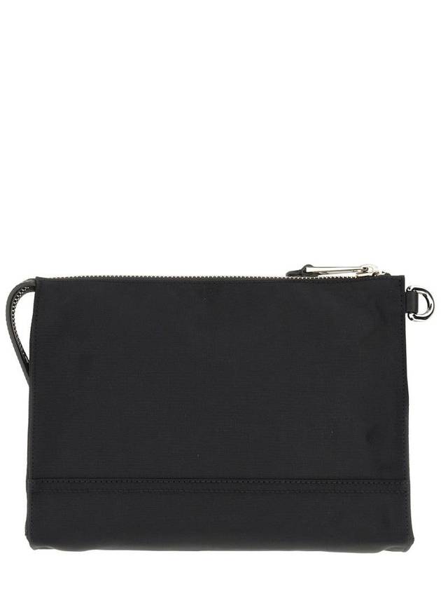 Clutch Pouch 84018201 2555 BLACK - MOSCHINO - BALAAN 5