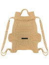 Bow backpack glitter gold - PLEATSMAMA - BALAAN 1