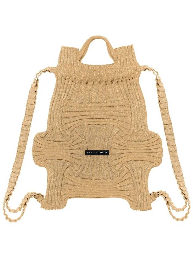 Bow backpack glitter gold - PLEATSMAMA - BALAAN 6