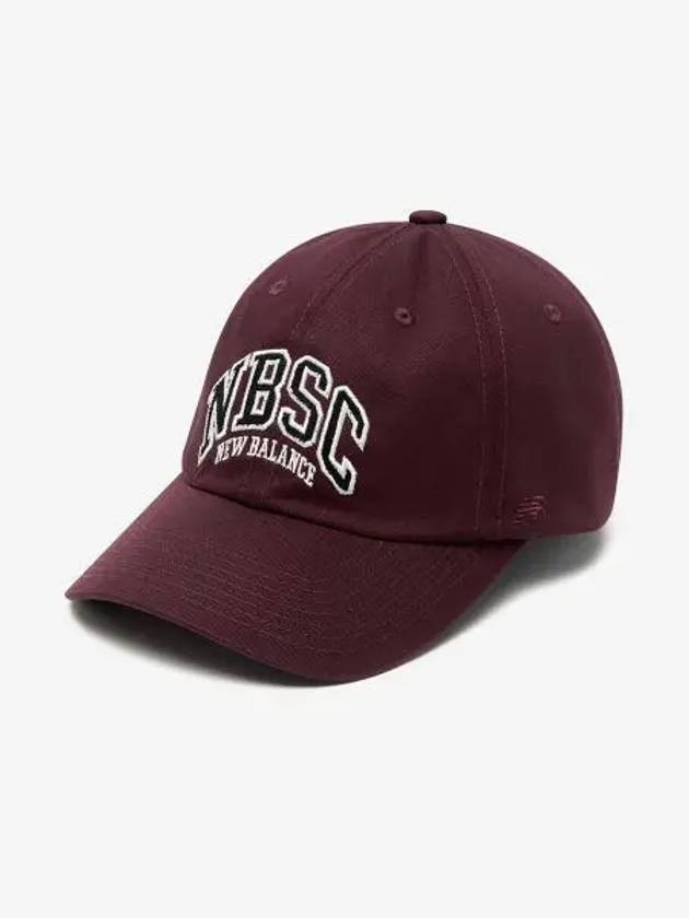 NBGDEFE505 C 66 NBSC BALLCAP BURGANDY - NEW BALANCE - BALAAN 1