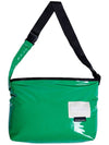 2 Way Padded Messenger Bag Green - DON’T ASK MY PLAN - BALAAN 3