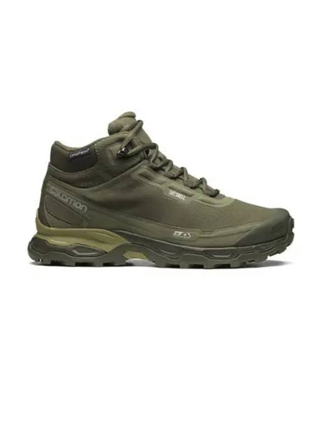 Shelter CSWP High Top Sneakers Olive Night Deep Richen Green - SALOMON - BALAAN 2