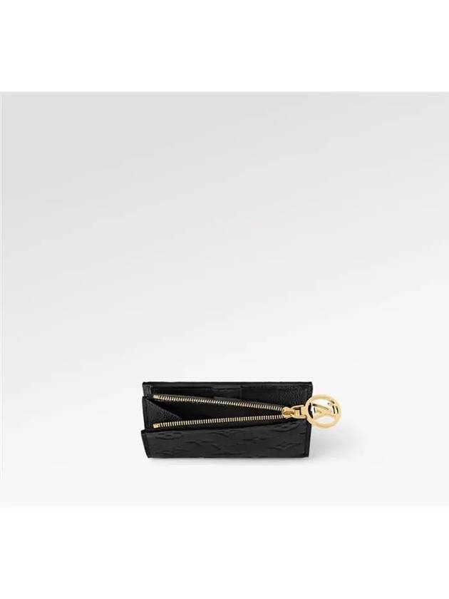 Lisa Monogram Leather Half Wallet Black - LOUIS VUITTON - BALAAN 4