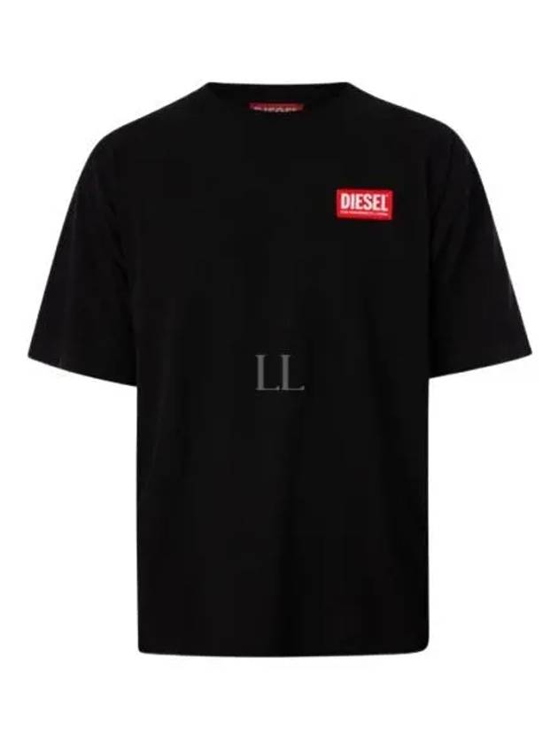 T Nlabel L1 Short Sleeve T-Shirt Black - DIESEL - BALAAN 2