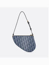 Saddle Rodeo Pouch Bag Blue - DIOR - BALAAN 5