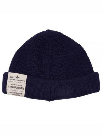 CLASSIC WOOL BEANIE 80470066010 NAVY - NIGEL CABOURN - BALAAN 1