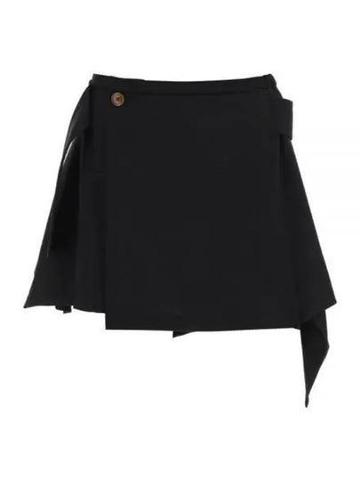 Meghan Kilt Unbalance Skirt Black - VIVIENNE WESTWOOD - BALAAN 2