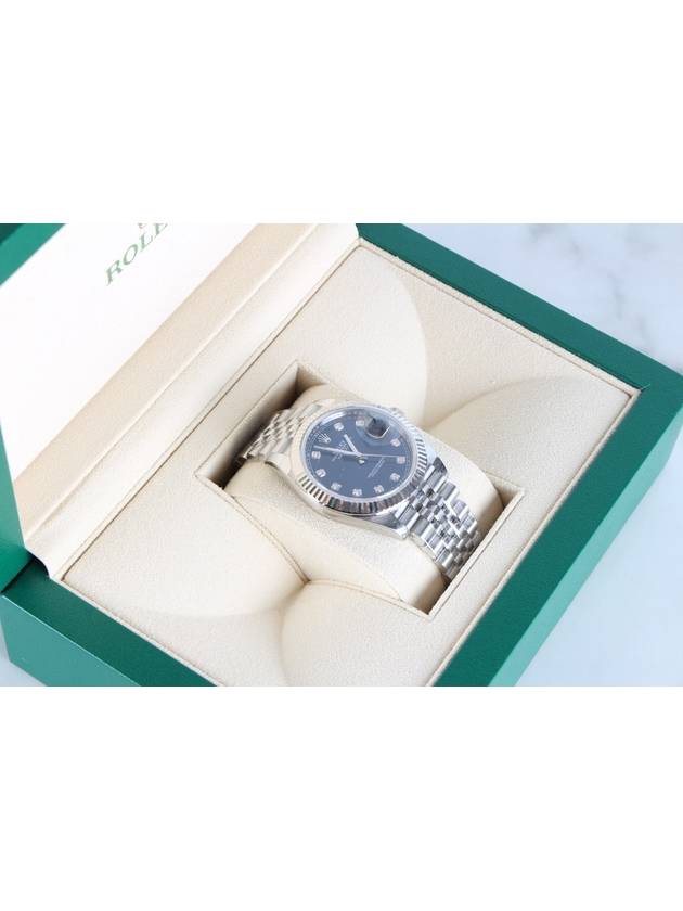 Rolex Datejust 41 Steel Blue Plate 10P 21 Years - ROLEX - BALAAN 4