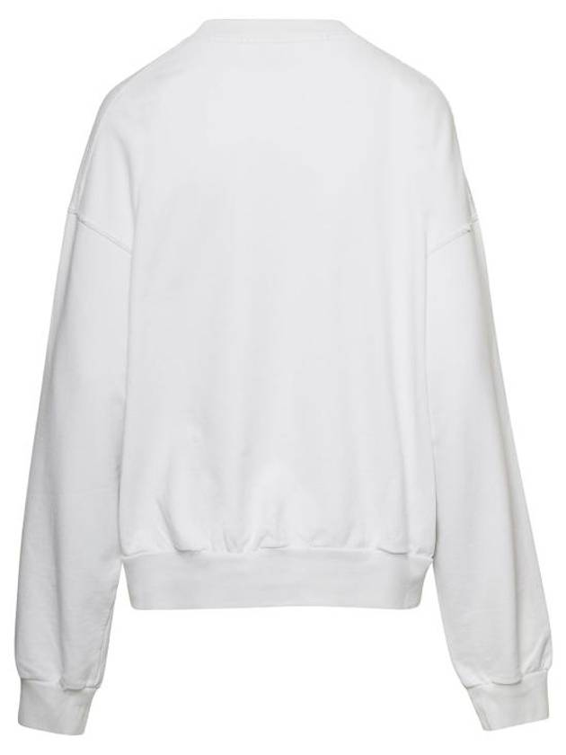 Graphic Printing Sweatshirt White - BALENCIAGA - BALAAN 3