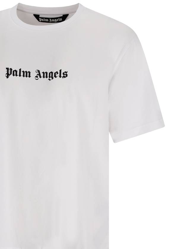 Short Sleeve T-Shirt PMAA089S24JER002 0110 - PALM ANGELS - BALAAN 4