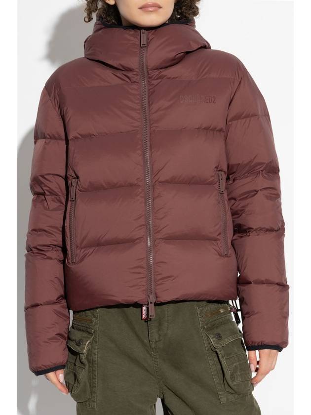 Dsquared2 Down Jacket, Women's, Burgundy - DSQUARED2 - BALAAN 3