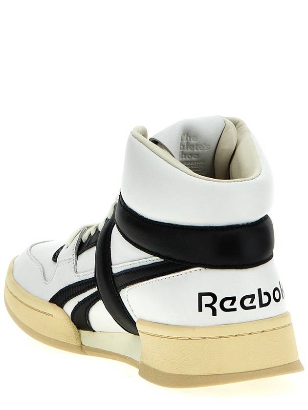 Two-Tone Panell High Top Sneakers White - REEBOK - BALAAN 4