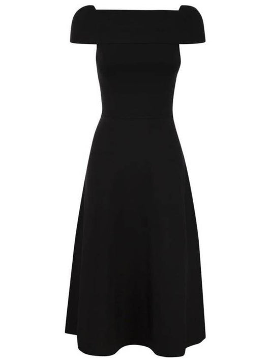 midi dress ABD274F456 D655 825 BLACK - FABIANA FILIPPI - BALAAN 1