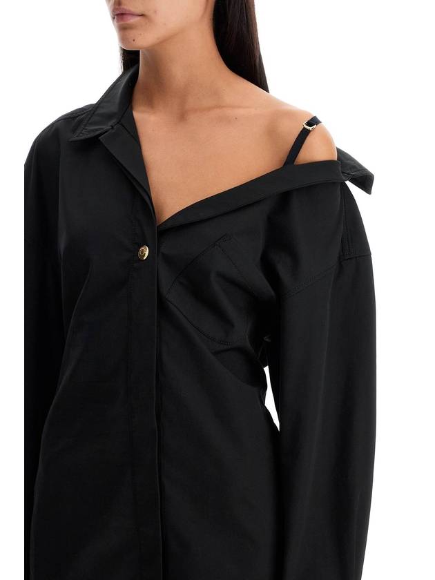 the mini shirt dress 'la mini robe - JACQUEMUS - BALAAN 4